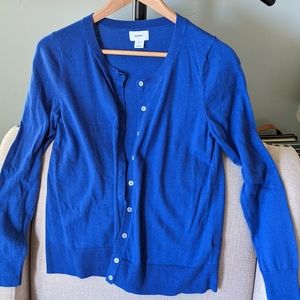 Blue Cardigan